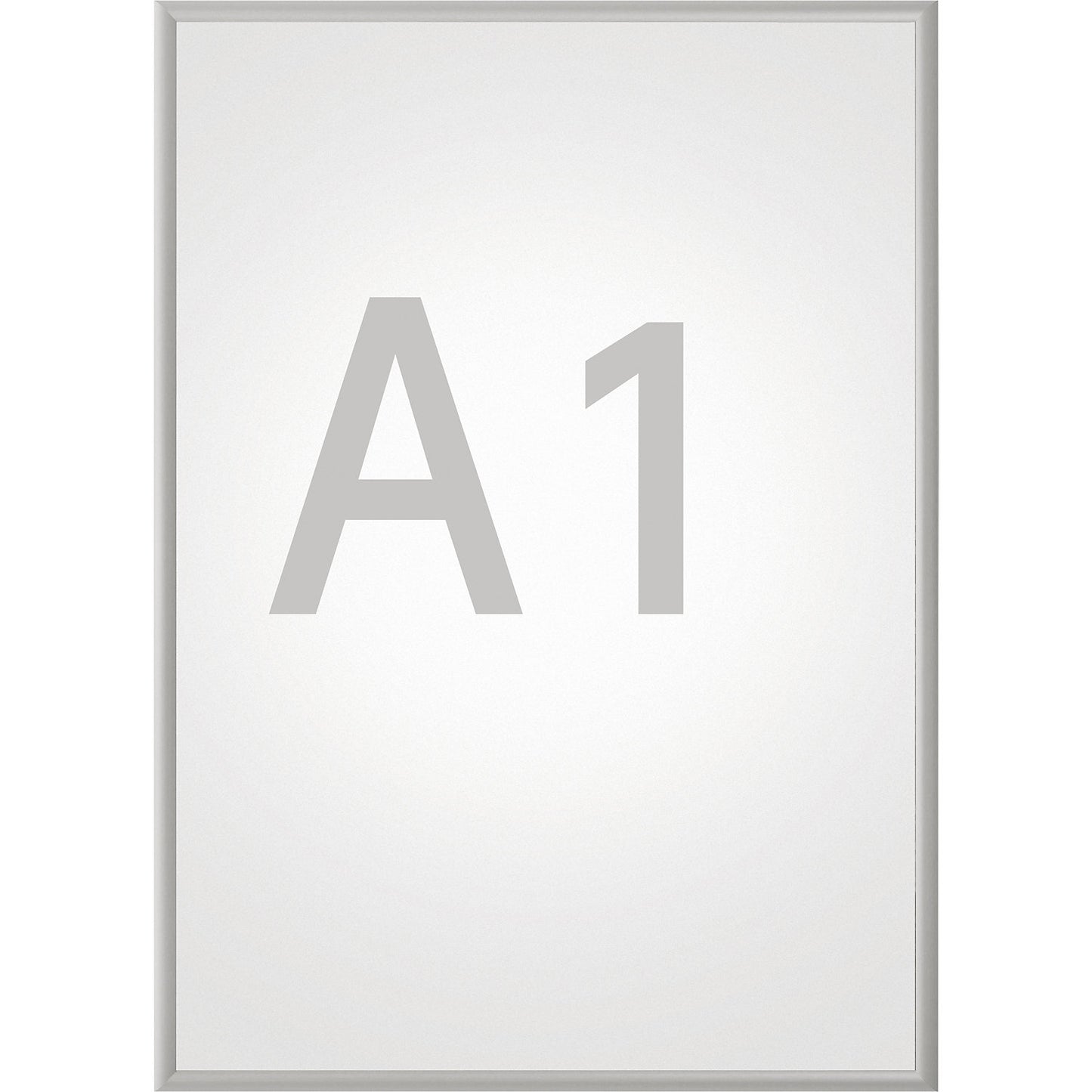 MAULstandard folding frame, silver, for A1.