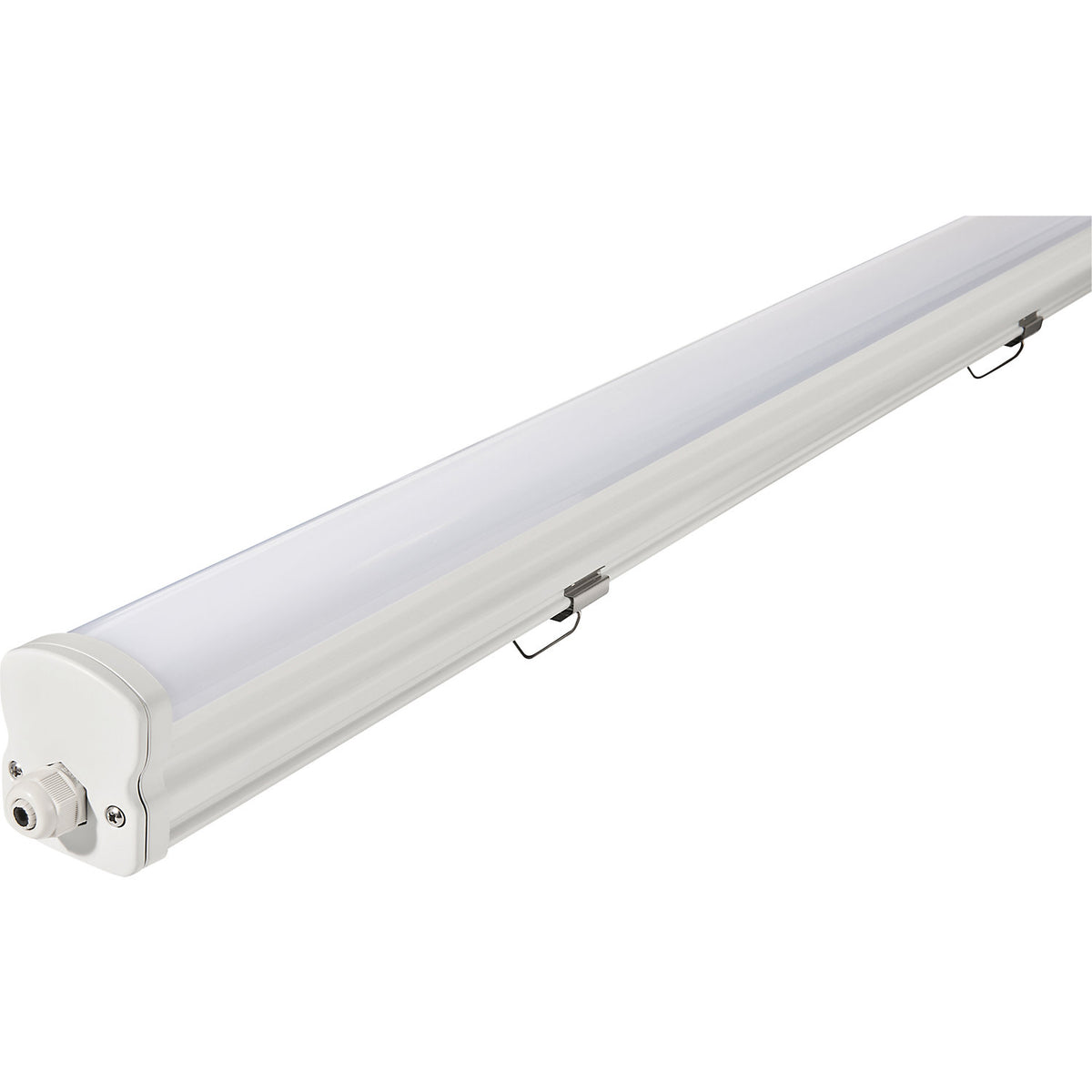 DeLUX SPLASH LED lamp for damp rooms, 4200 lm, 30 W, 4000 K, LxWxH 1250 x 63 x 75 mm.
