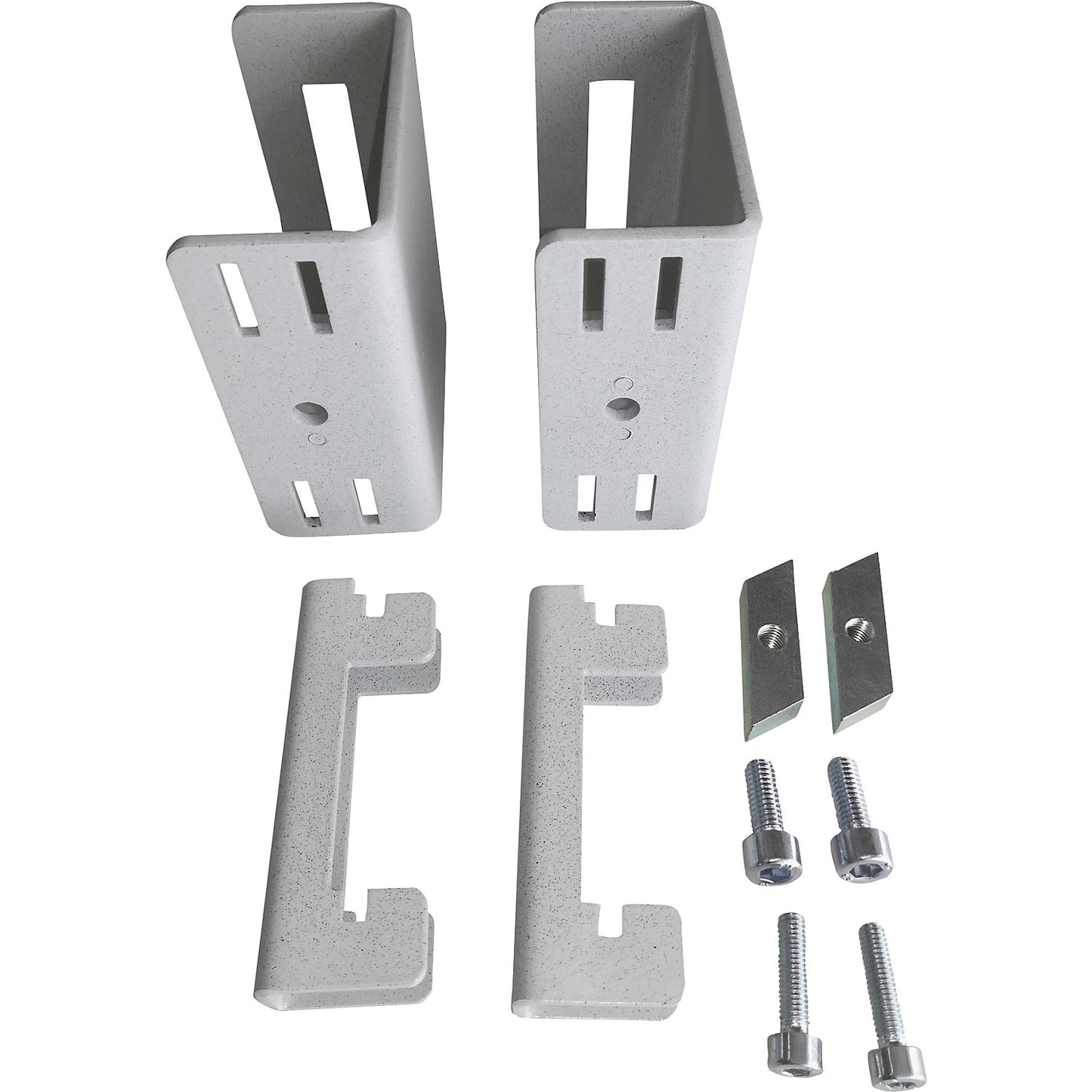 AS2 adapter set, for LCD holder/swivel arm, suitable for Treston MH/MA/MA2.