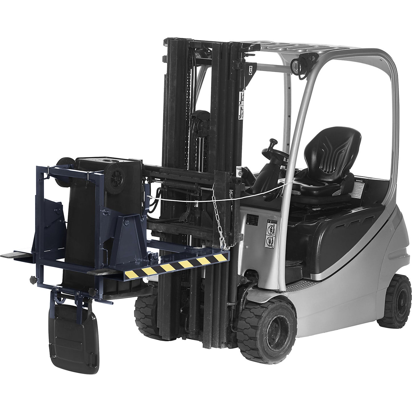 Waste bin turner, for 120 and 240 l waste bins, charcoal.