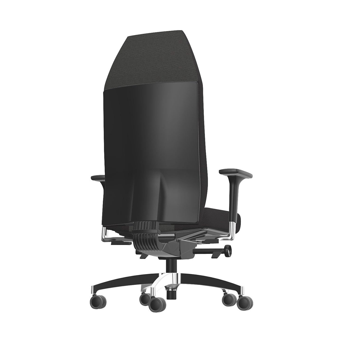AdJust Protect 24h office chair, with arm rests and headrest, black.