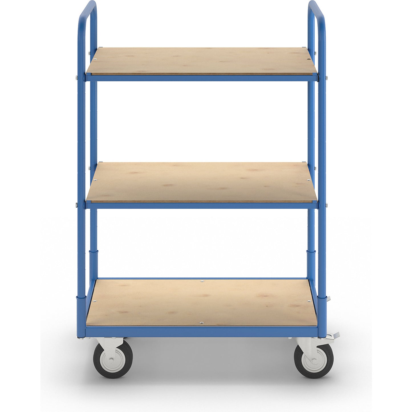 Flex shelf truck, max. load 300 kg, 3 shelves.