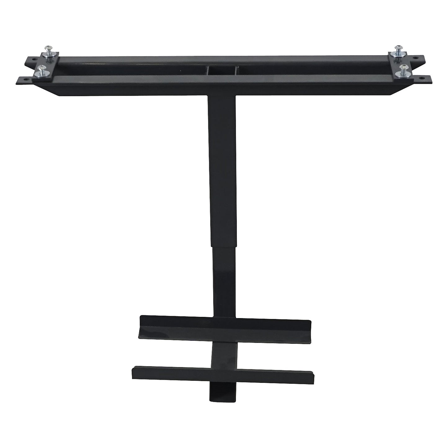 PC holder, for electrically height-adjustable work table eurokraft pro, for installation underneath a table.