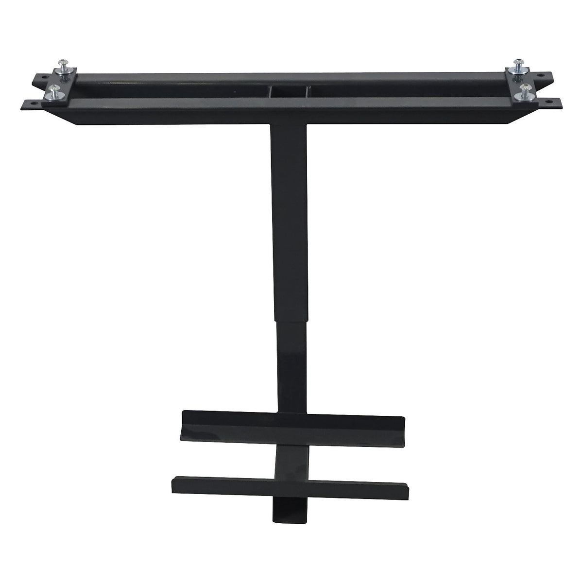 PC holder, for electrically height-adjustable work table eurokraft pro, for installation underneath a table.