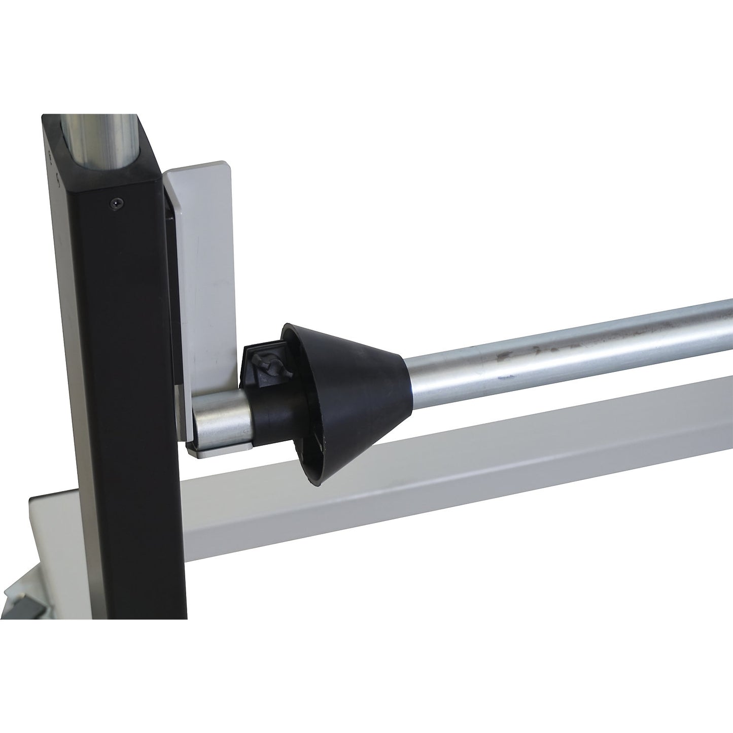 Material roll shaft, for electrically height-adjustable work table eurokraft pro, HxW 100 x 1260 mm.