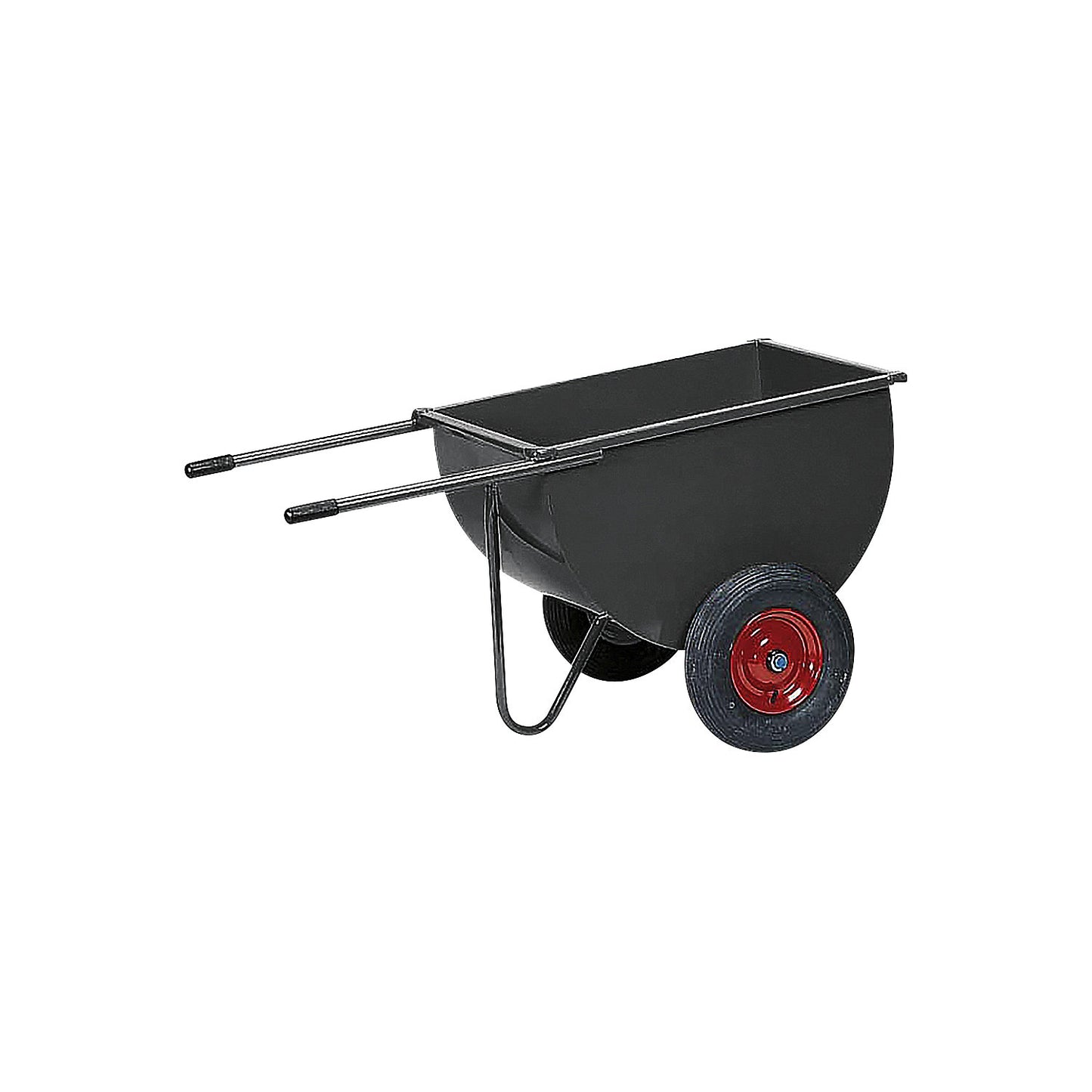 Japanese wheelbarrow, capacity 250 L, 500 kg max. load, pneumatic tyre.