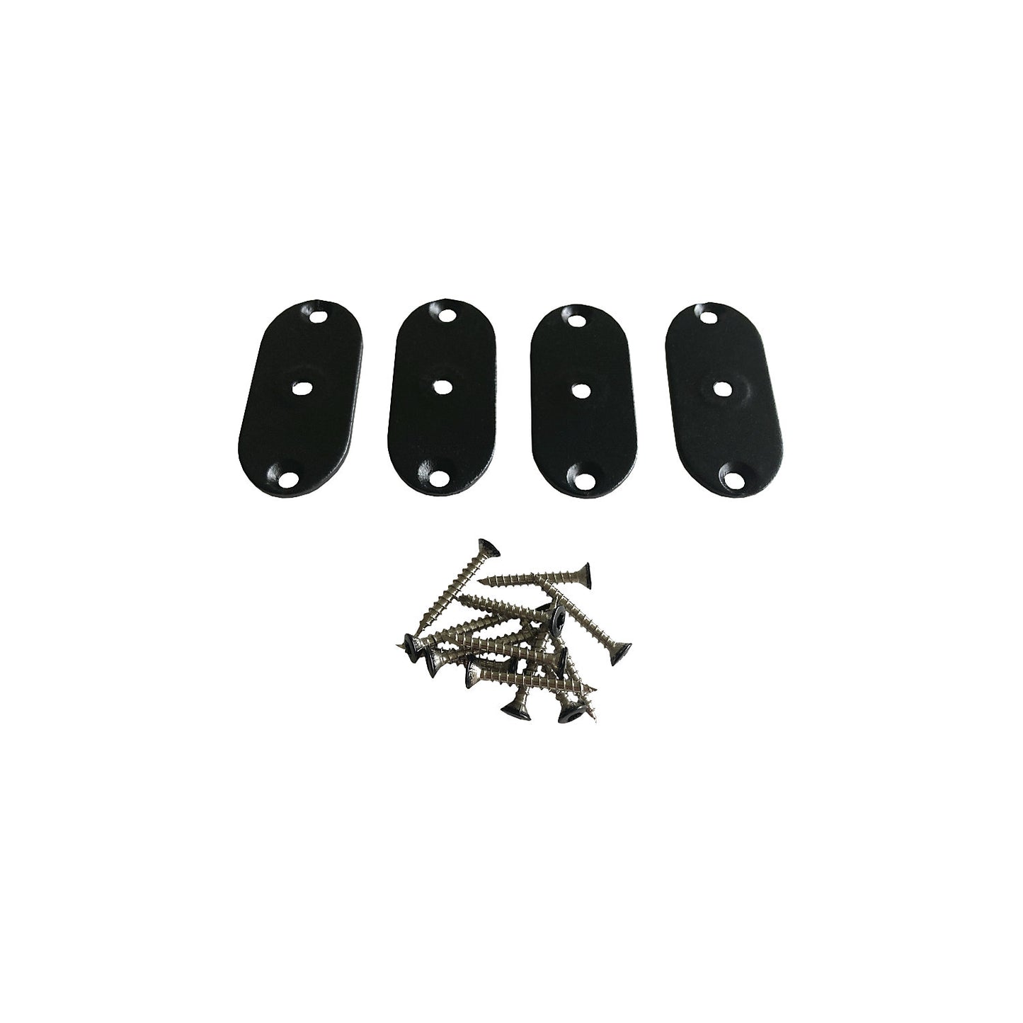 Original PLUS Element Fitting, HxWxD 3 x 30 x 70 mm, black.