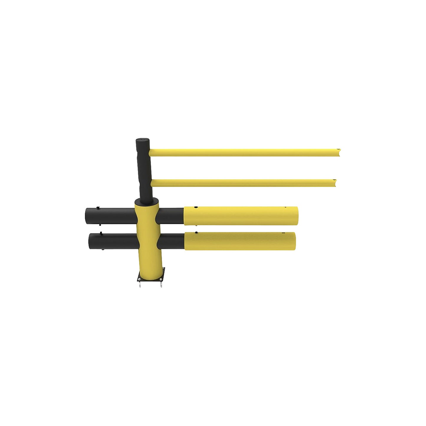 Safety railing Lima, extension set, centre post, rail set.