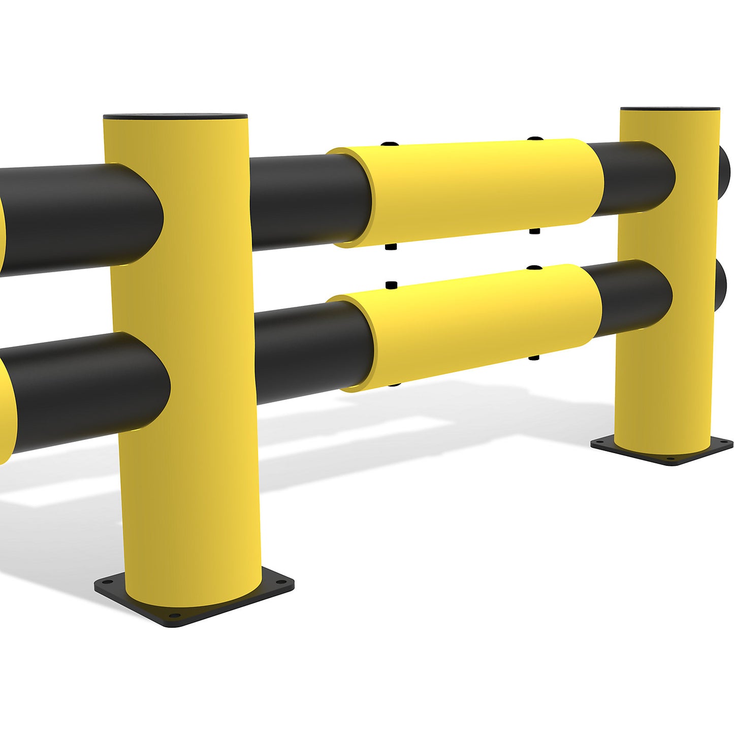 Safety railing Hotel, extension set, centre post, rail set.