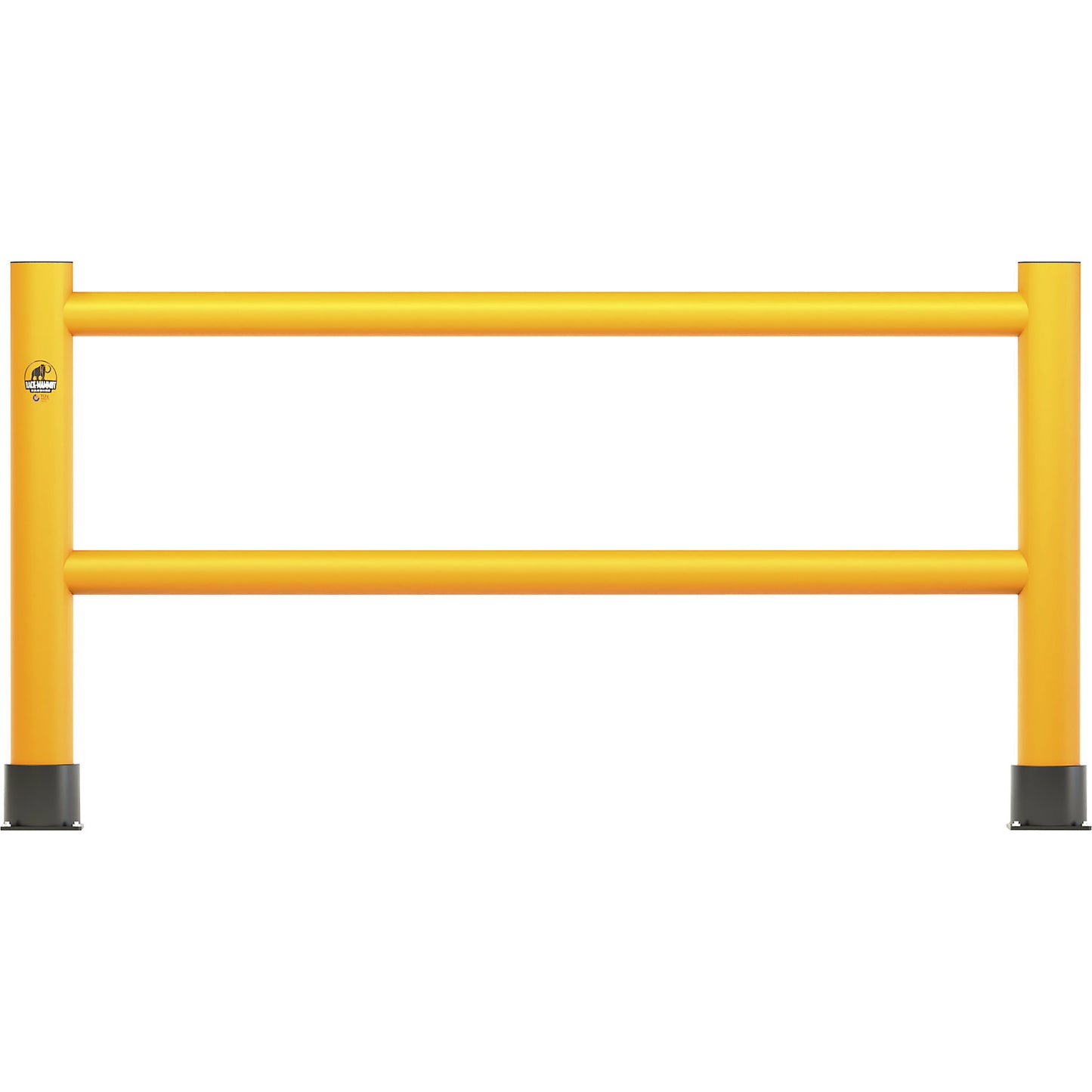 Handrail, with 2 crossbars, length 2 m.