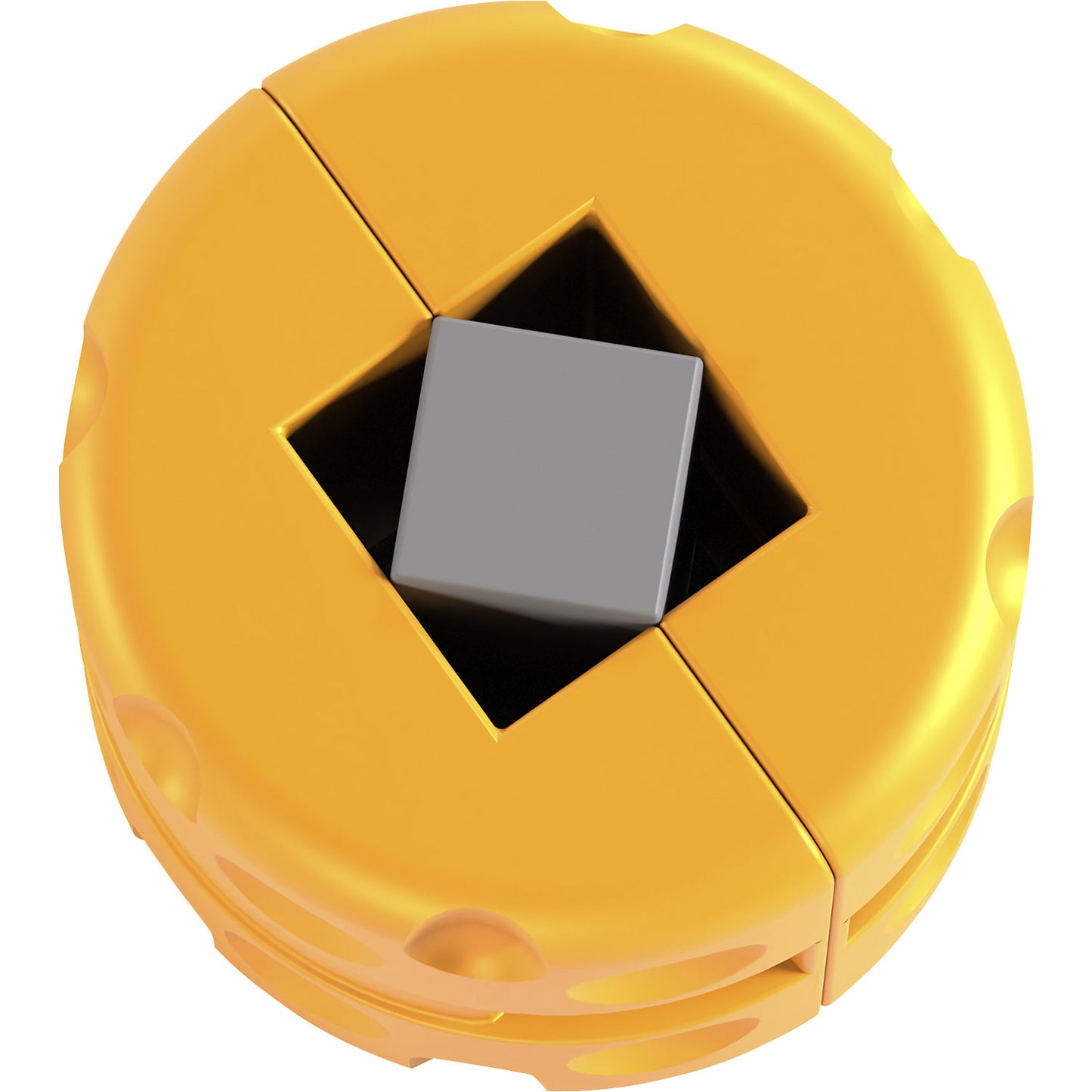 Smart 150 column protection, traffic yellow, length 330 mm.