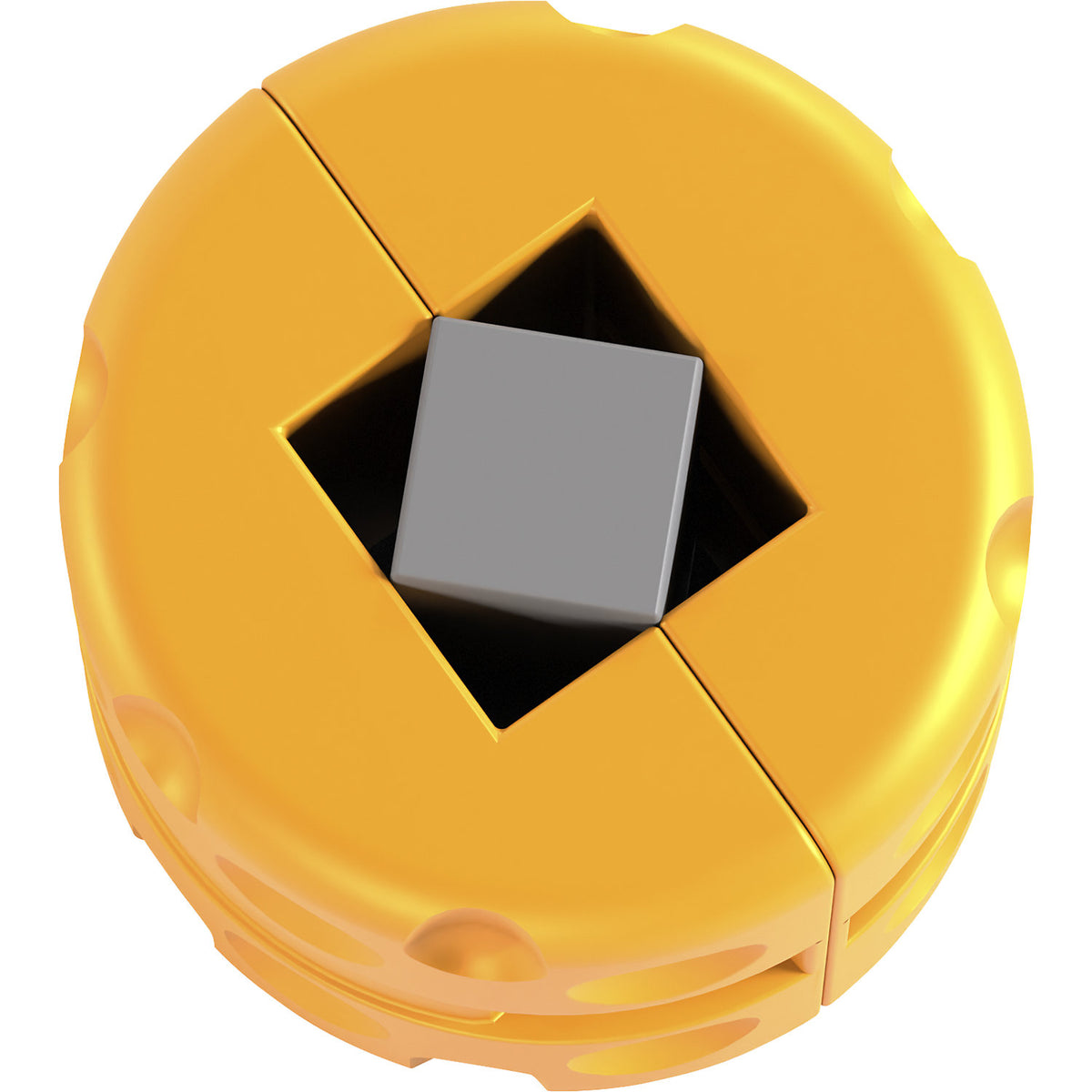 Smart 150 column protection, traffic yellow, length 330 mm.