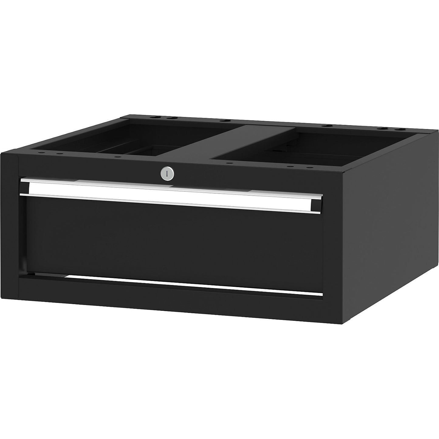Single drawer, HxWxD 235 x 564 x 540 mm, steel.