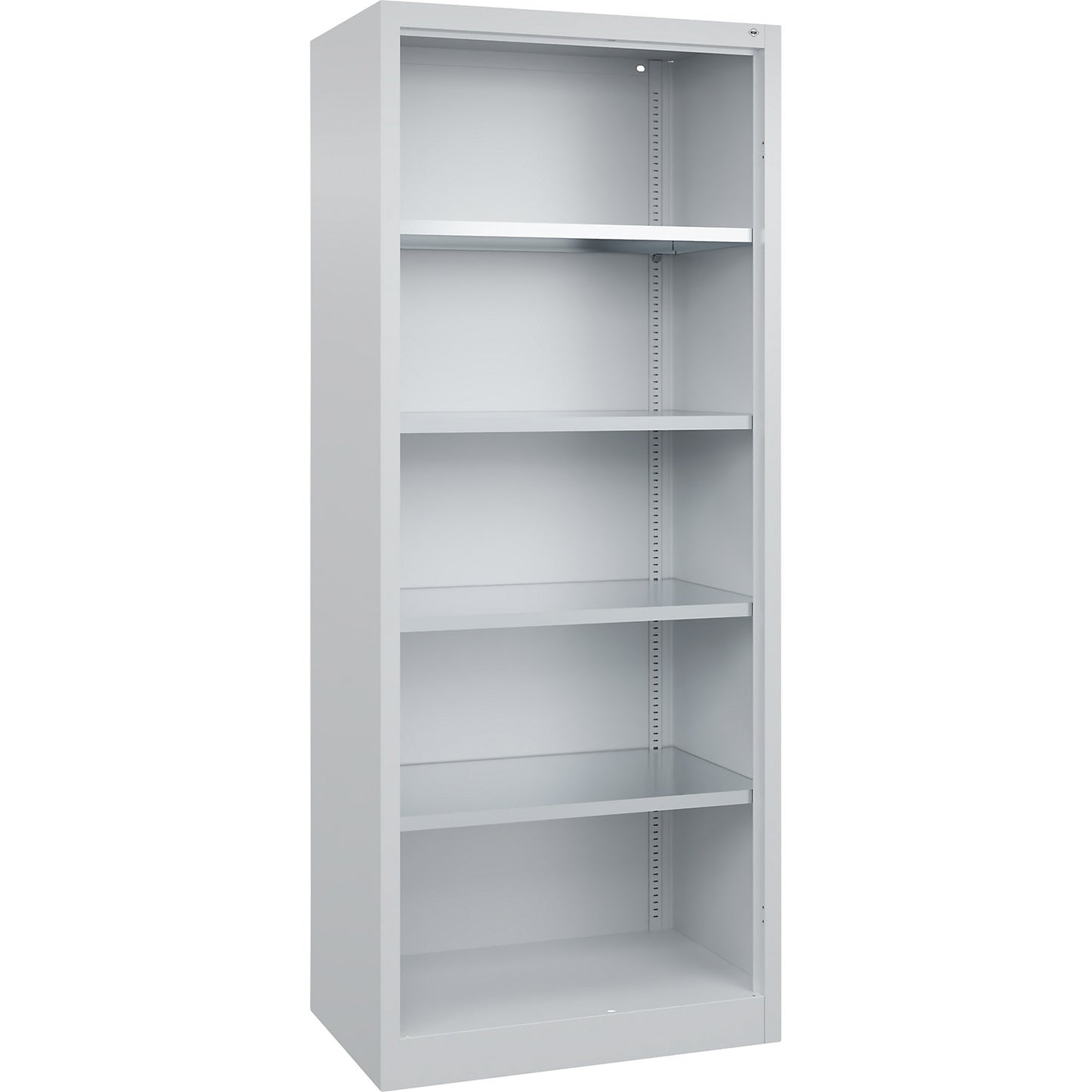 Shelf unit, with 4 zinc plated shelves, HxWxD 1950 x 800 x 500 mm.
