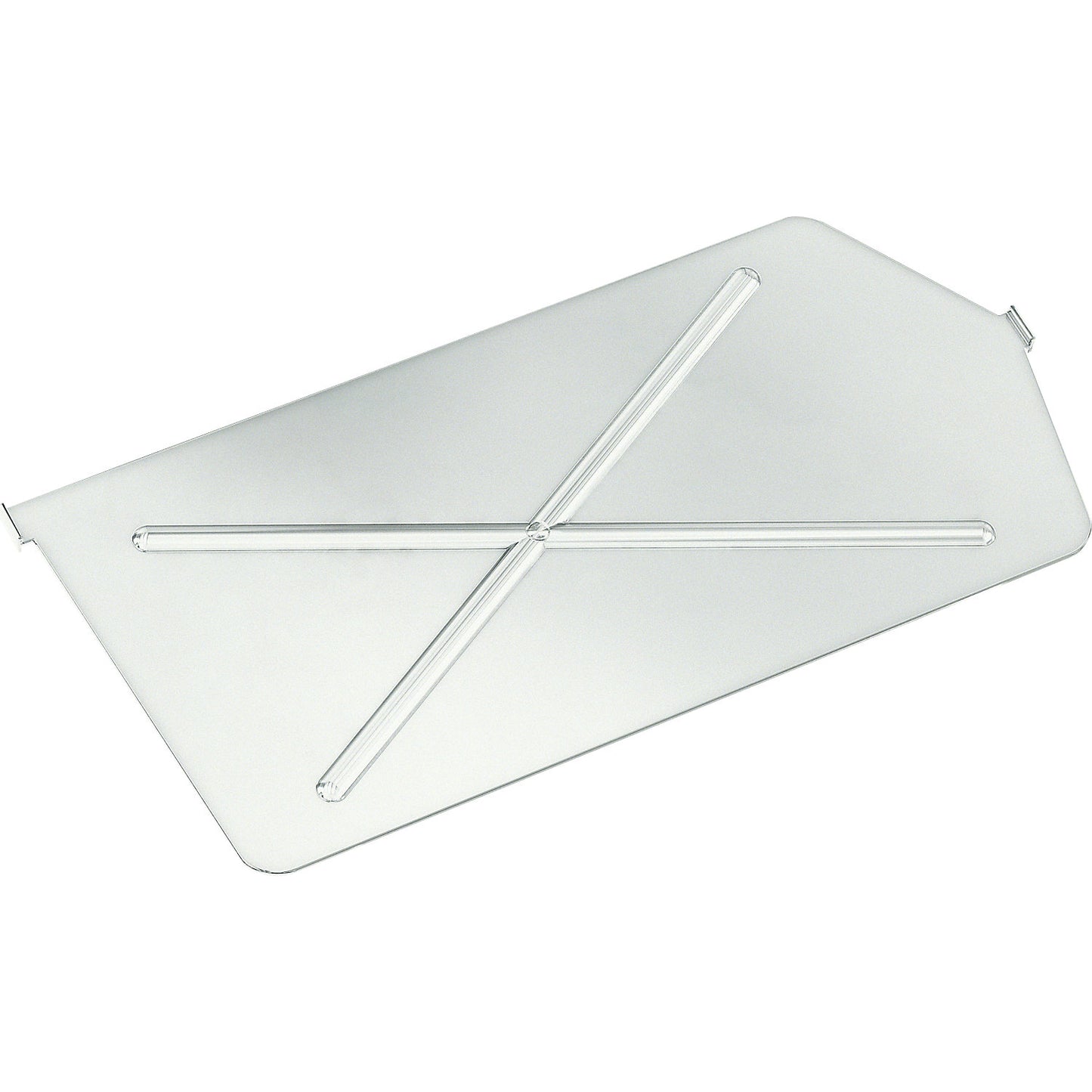 Divisor, recycled plastic, pack of 10, LxWxH 250 x 130 x 10 mm.