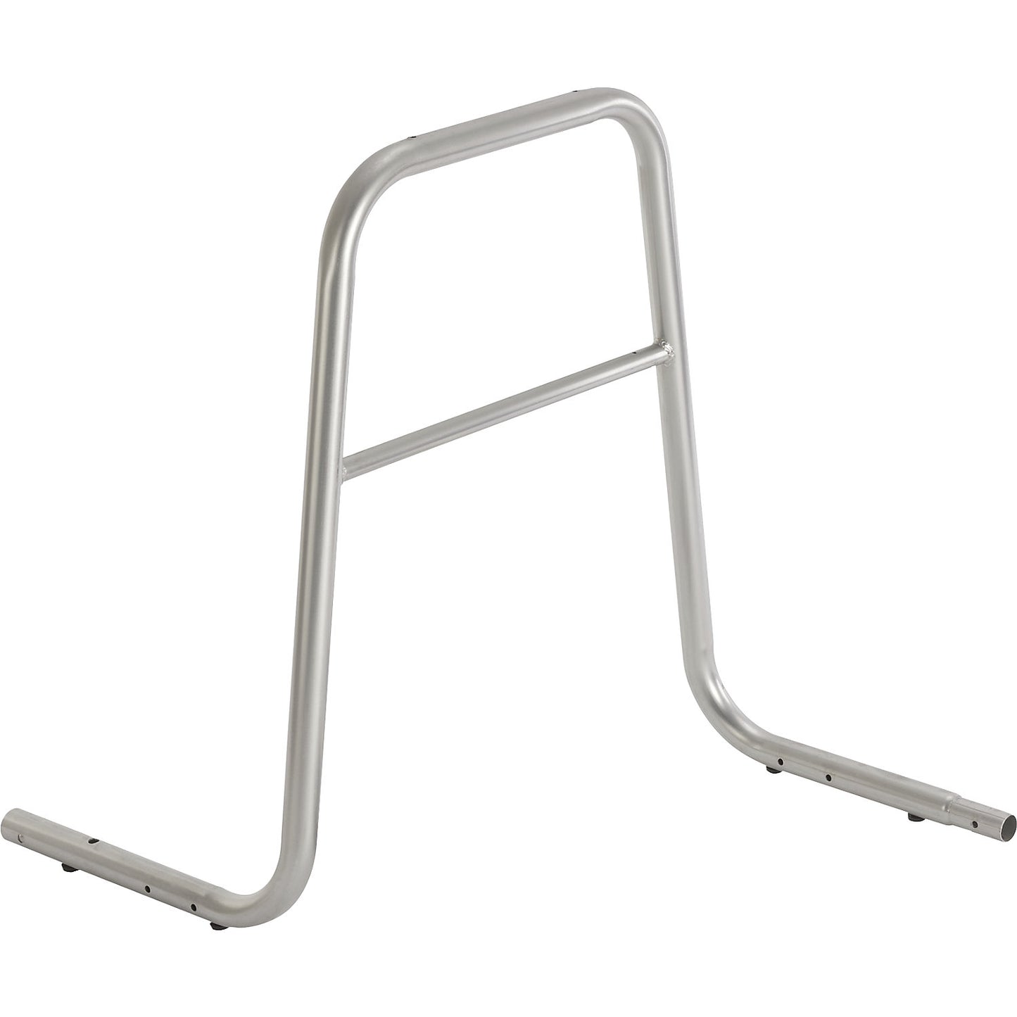 Nomadic Bicycle Racks, Standard Model, 2 parking spaces, metal look.