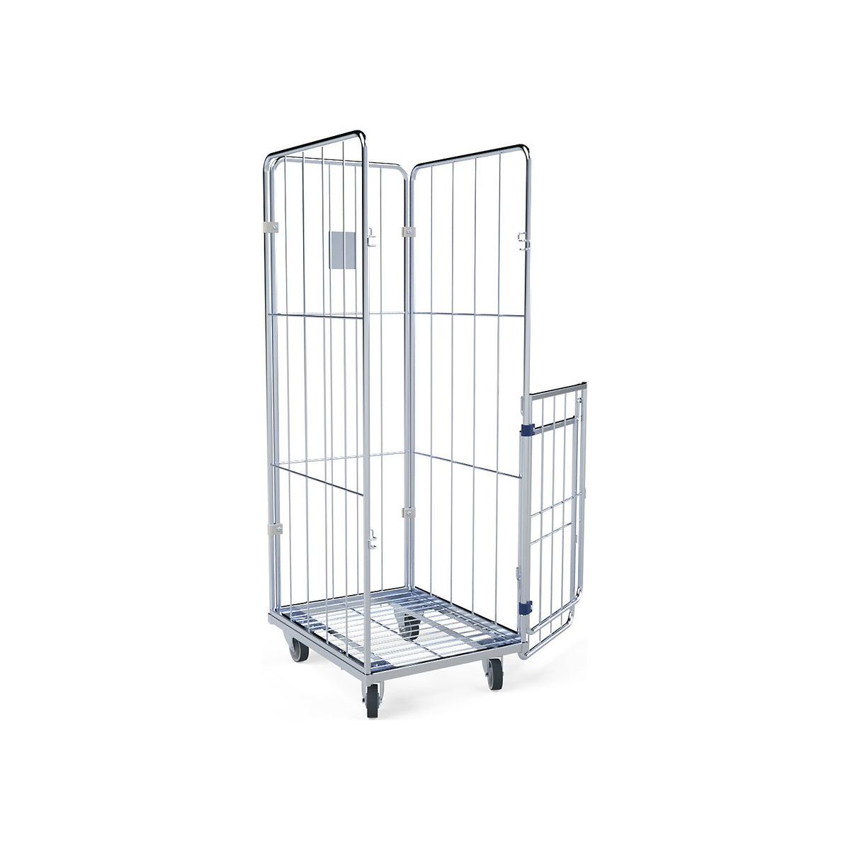 Laundry trolley, 4-sided, HxWxD 1730 x 720 x 600 mm.