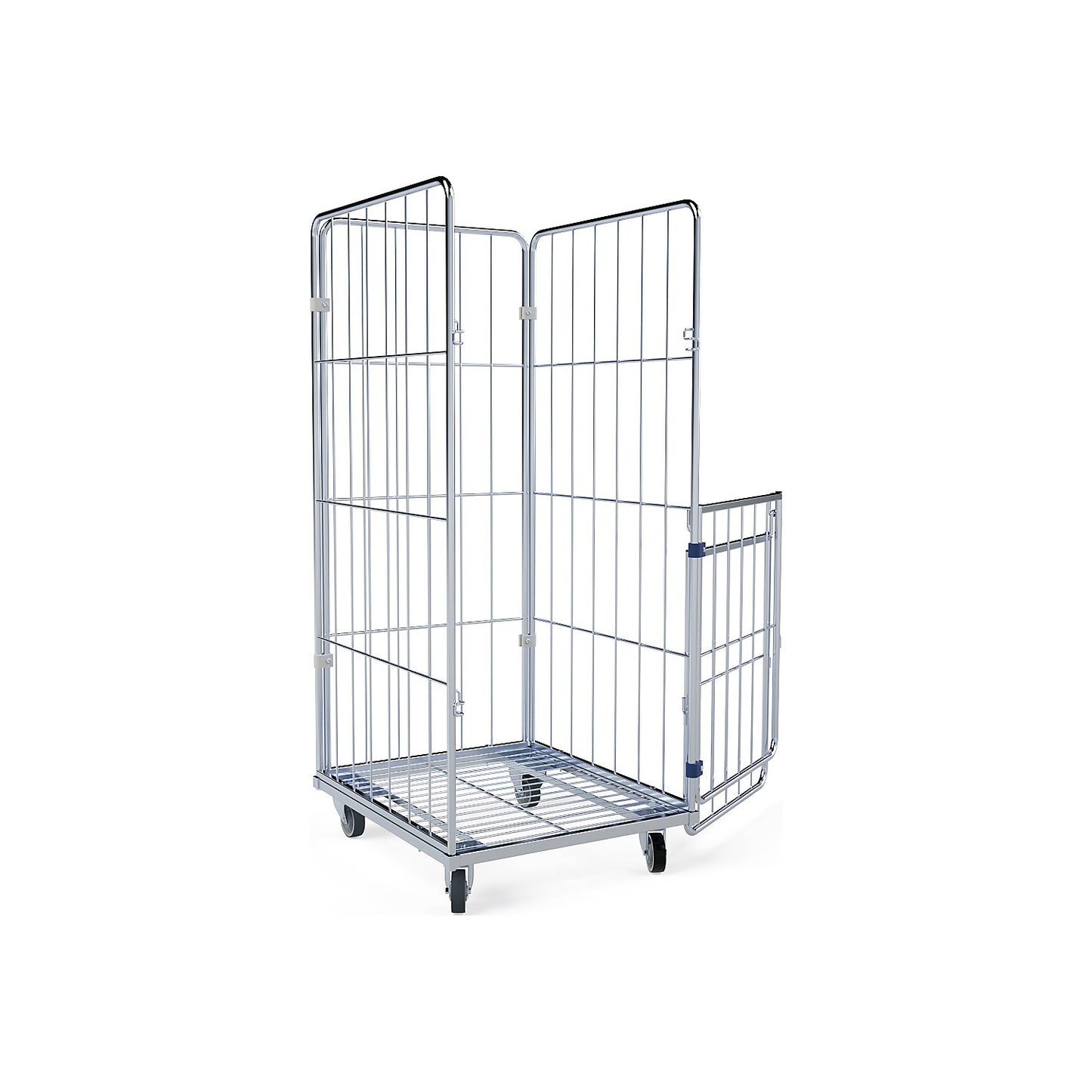 Laundry trolley, 4-sided, HxWxD 1700 x 810 x 720 mm.