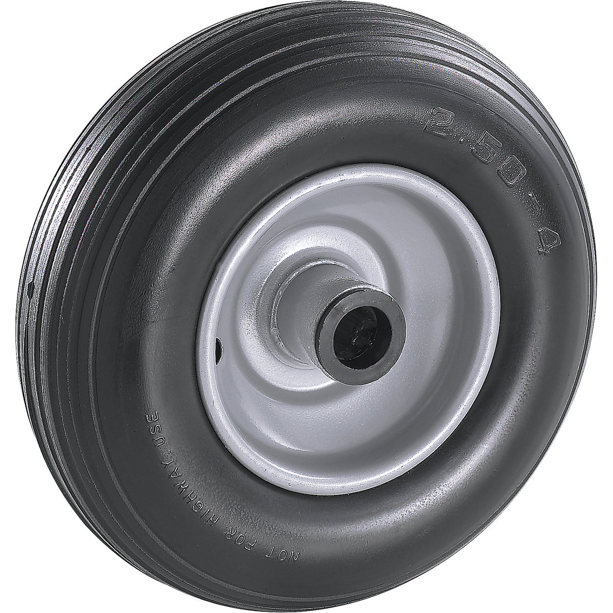 PU wheel, roller bearings, wheel Ø x width 210 x 65 mm.