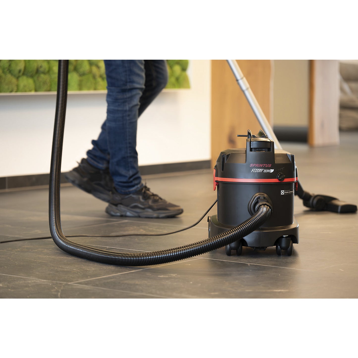 Cleaning starter set, 500 mm, large storage tray.