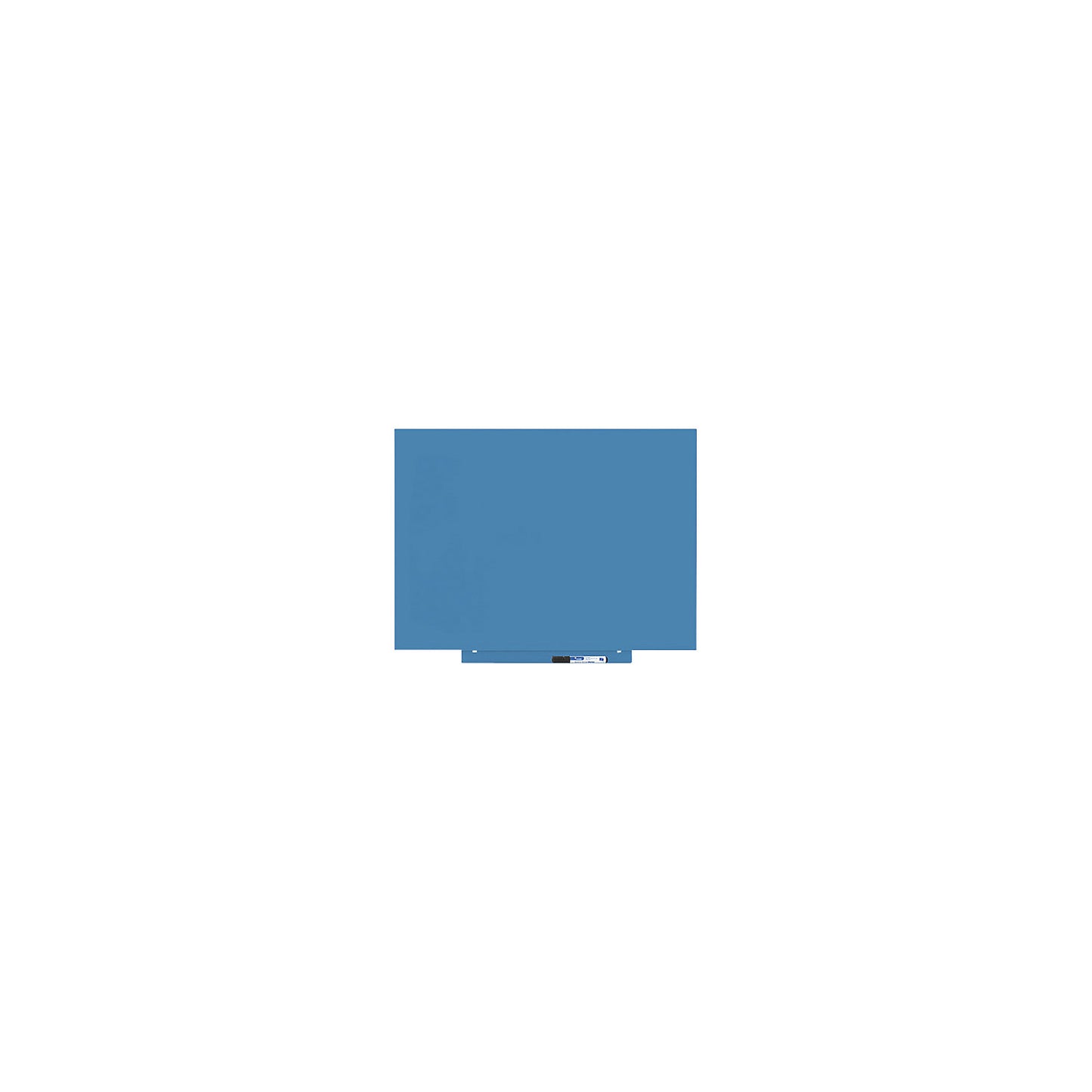 Skincolor whiteboard, BASIC version - sheet steel, painted, WxH 750 x 550 mm, pastel blue.
