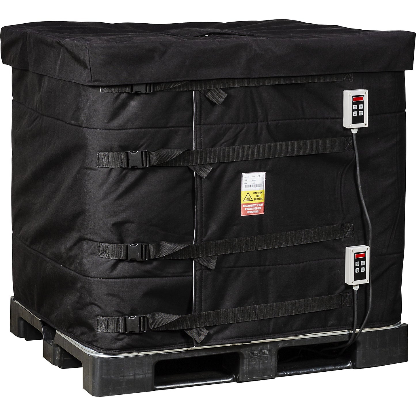 IBC insulation cover, for 1000 l IBC, black.