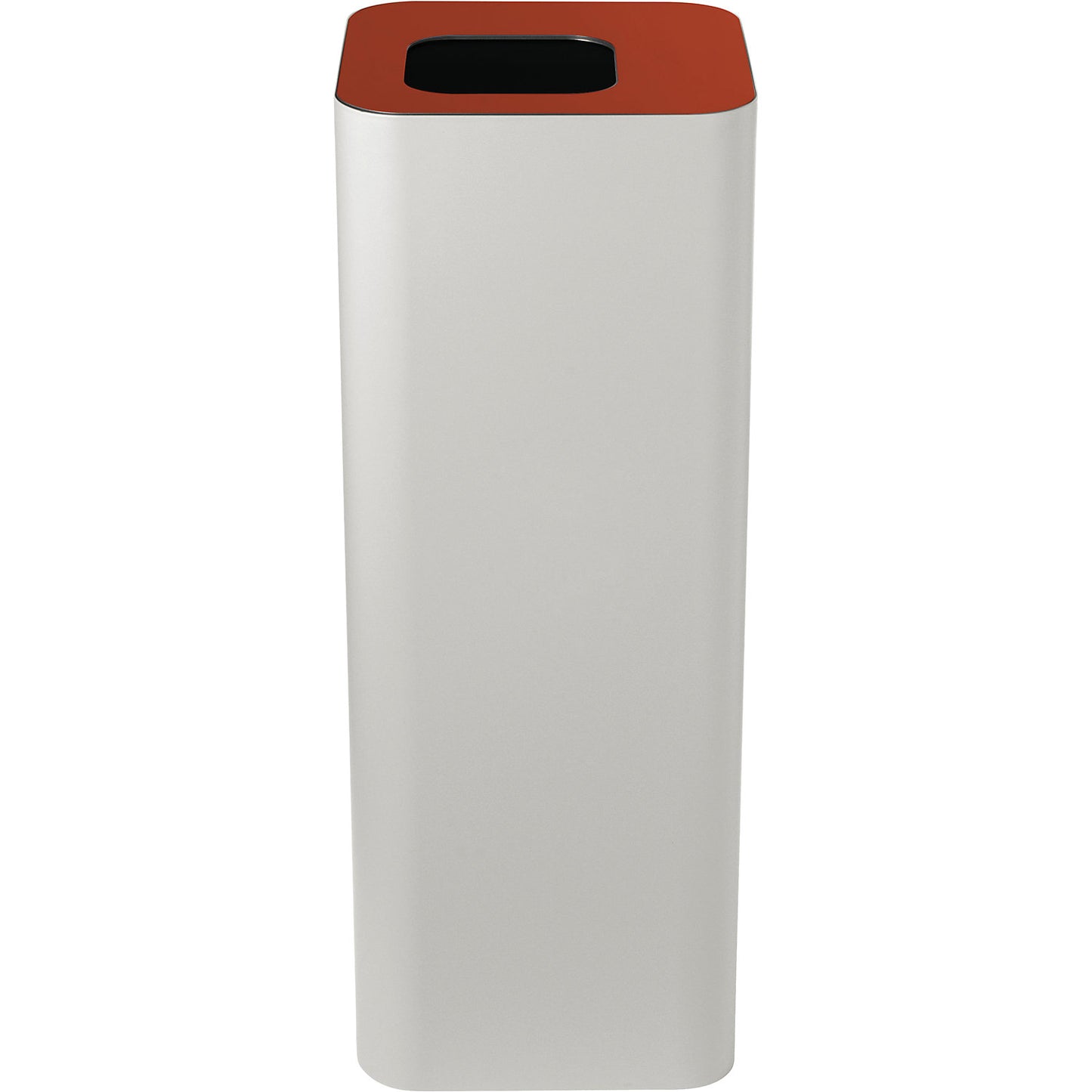 Pure recyclable waste collector, capacity 60 l, white / red.