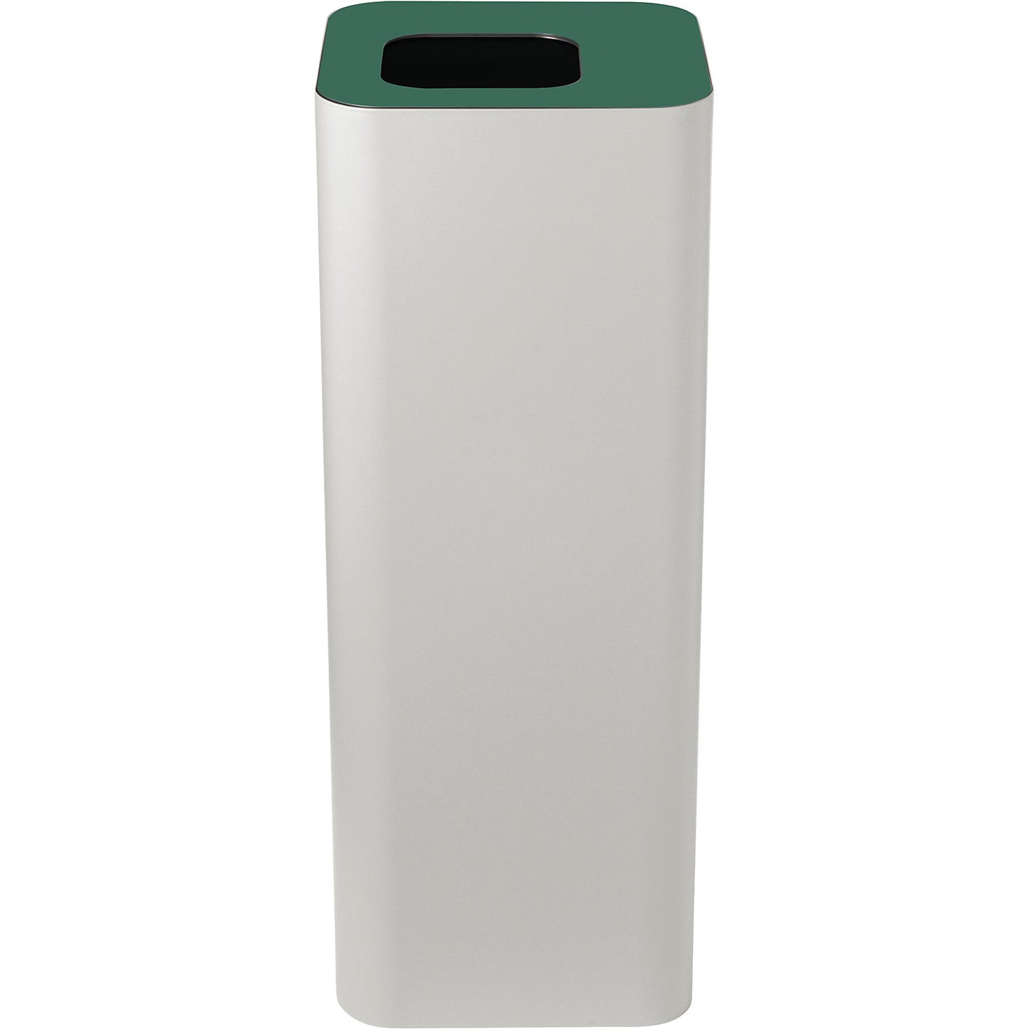 Pure recyclable waste collector, capacity 60 l, white / green.