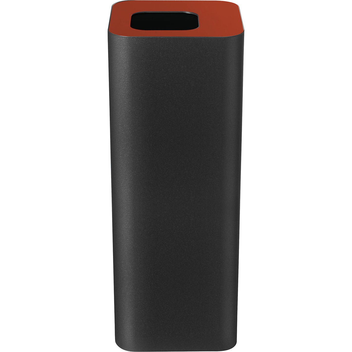 Pure recyclable waste collector, capacity 60 l, black / red.