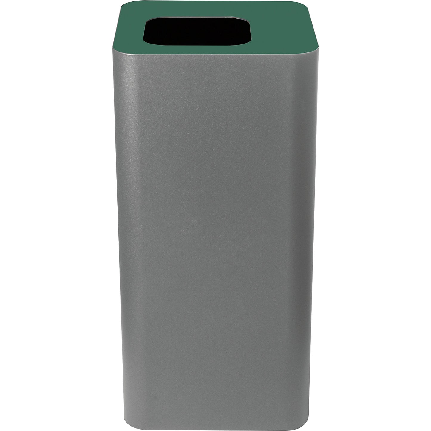 Pure recyclable waste collector, capacity 100 l, grey / green.