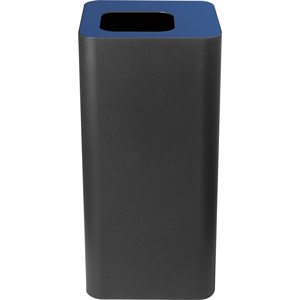 Pure recyclable waste collector, capacity 100 l, black / blue.