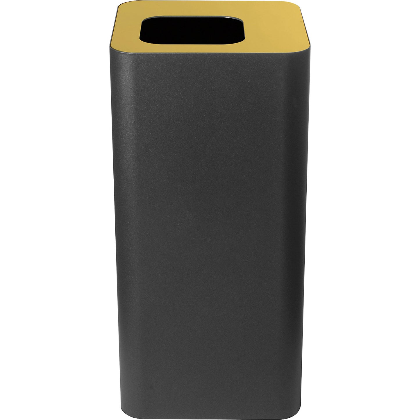 Pure recyclable waste collector, capacity 100 l, black / yellow.