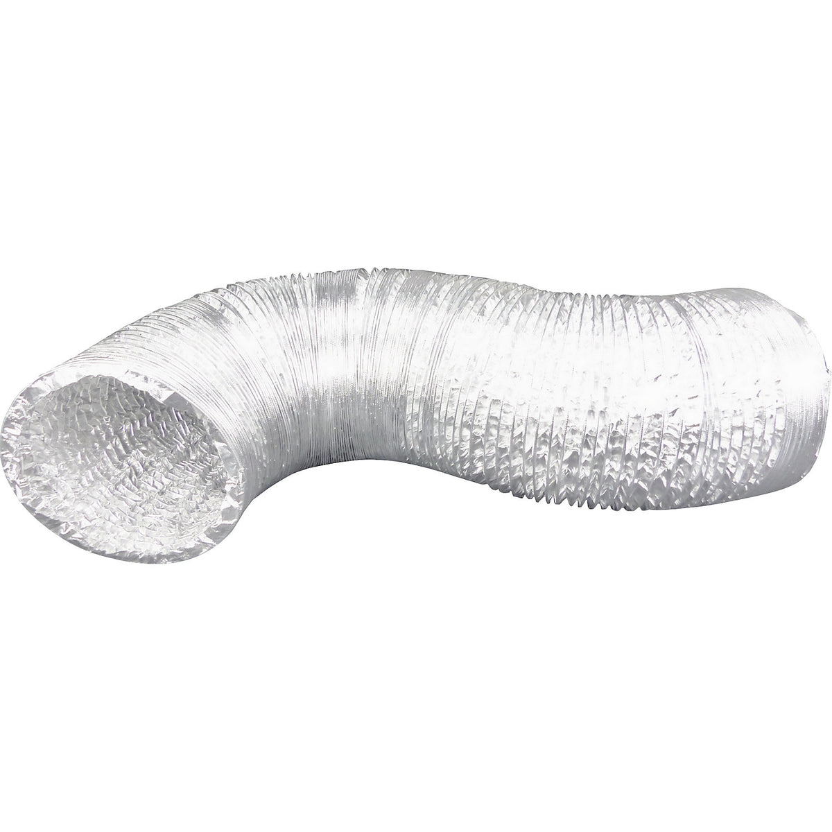 Aluminium hose, for devices with hose connection, diameter 200 mm.