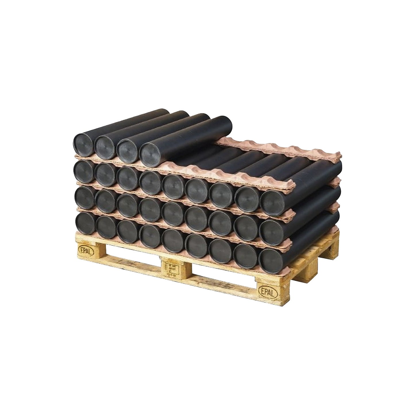 Rollguards pallet interlayer, 9 sections, 1200 x 200 mm, pack of 400.