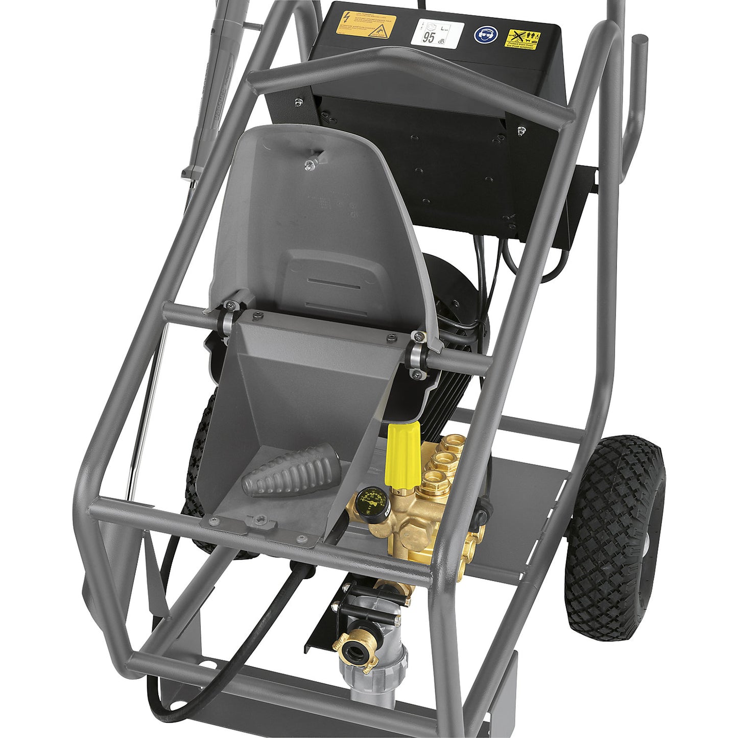 High-pressure cleaner HD 20/15-4 Cage Plus, delivery rate 33.3 l/min, anthracite.