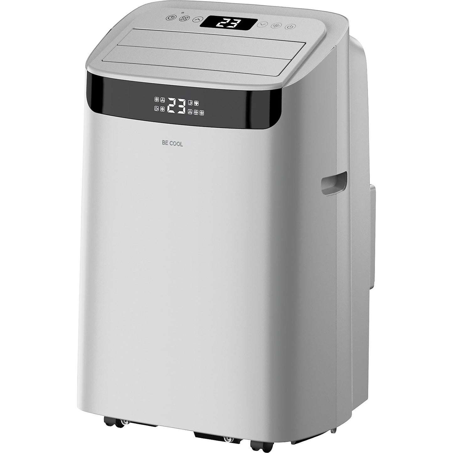 Super Silent 12,000 BTU air conditioner, with heating function and Wifi, grey.