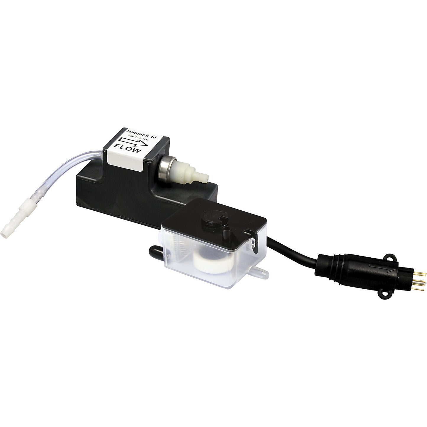 Mini condensate pump Neotech 14, HxWxD 51 x 91 x 33.5 mm, black.