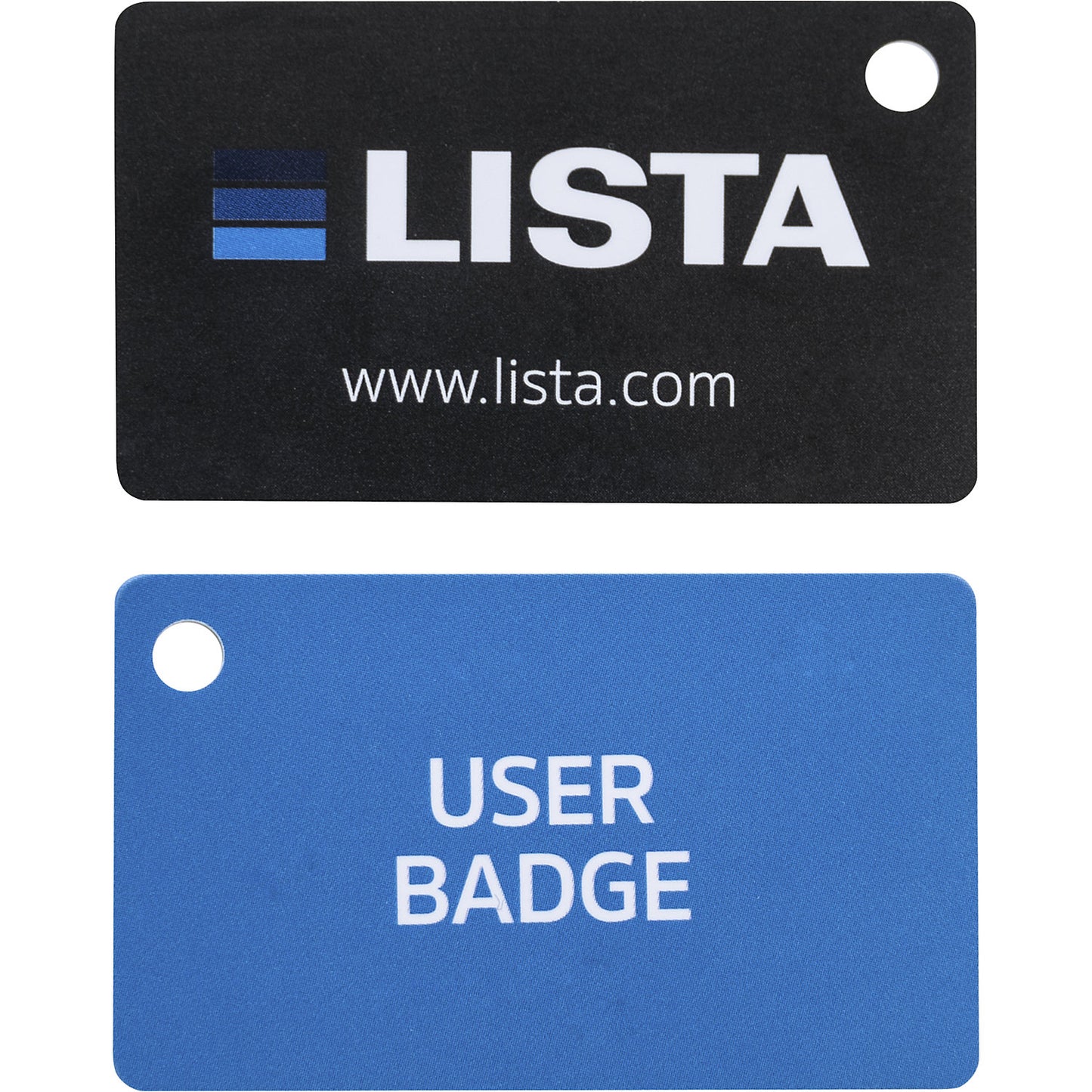 RFID User Badge, for Lista drawer cabinets and E-Multicabinet with RFID access, pack of 5, blue.