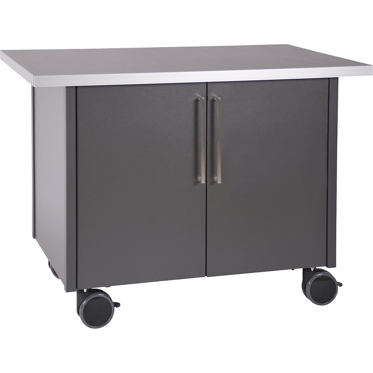 Service and coffee station, with 2 doors, length 1250 mm, WxH 740 x 900 mm.