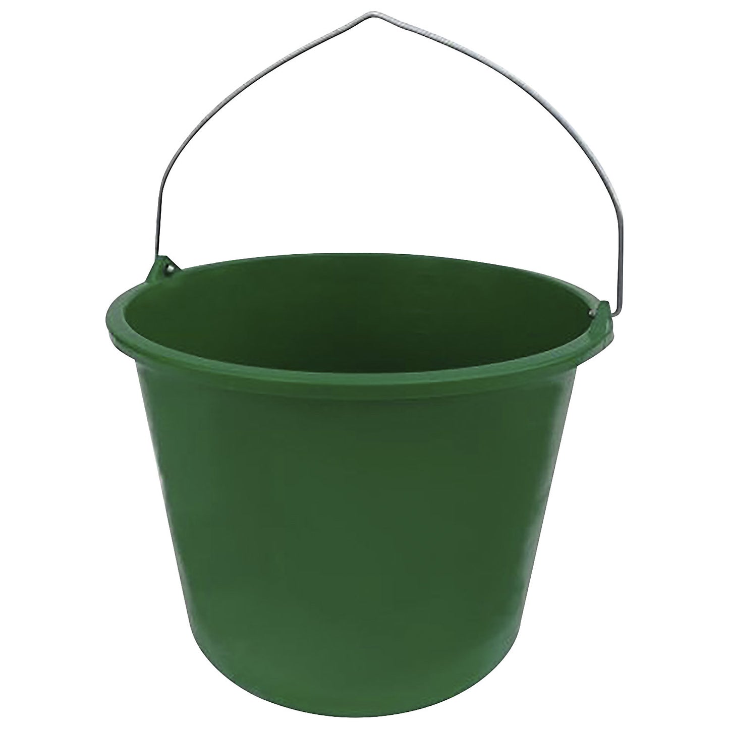 Bucket, capacity 12 l, pack of 12, green.