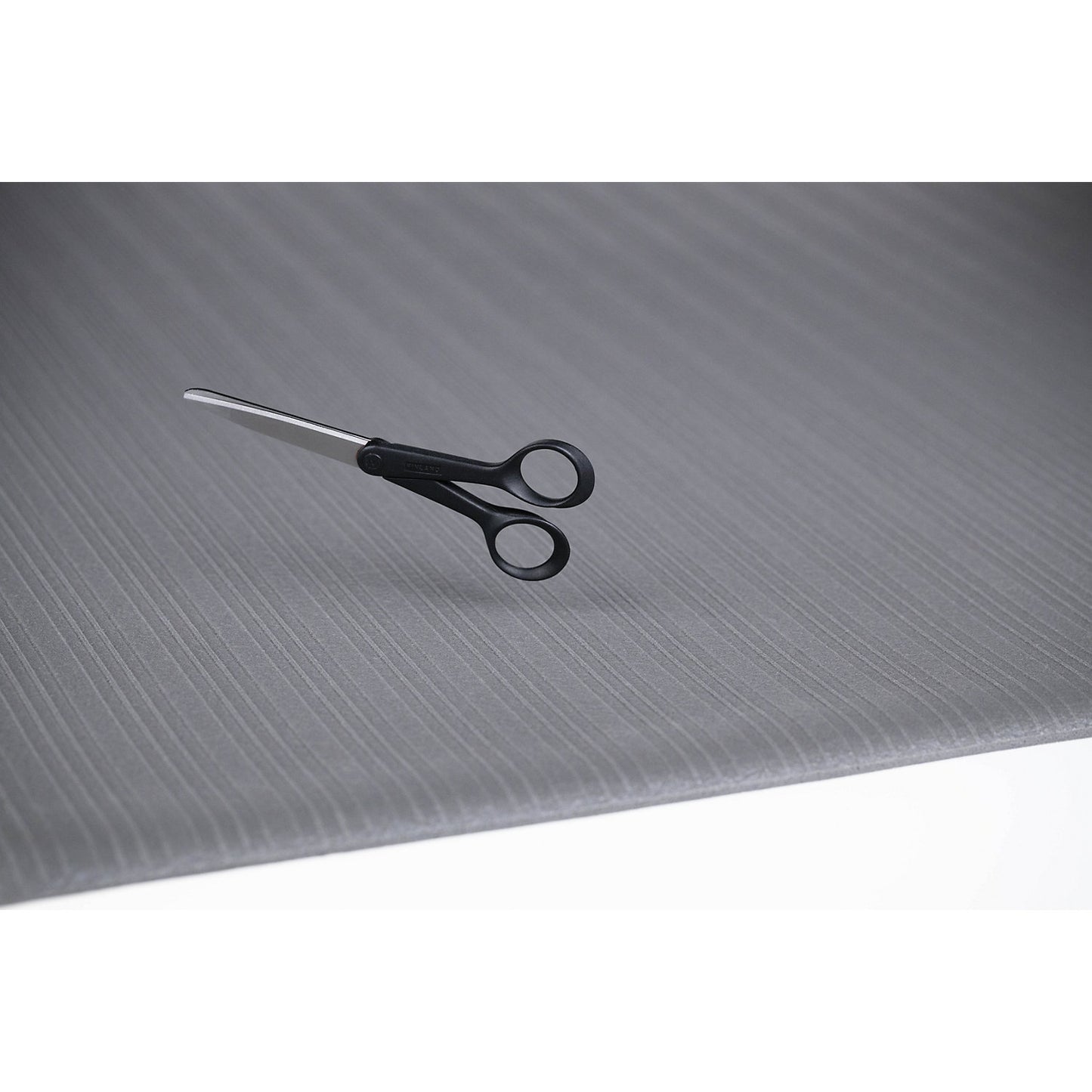 Yoga metre Basic workstation matof, grey, cut to size, running m x W 900 mm, max. 18,3 m.