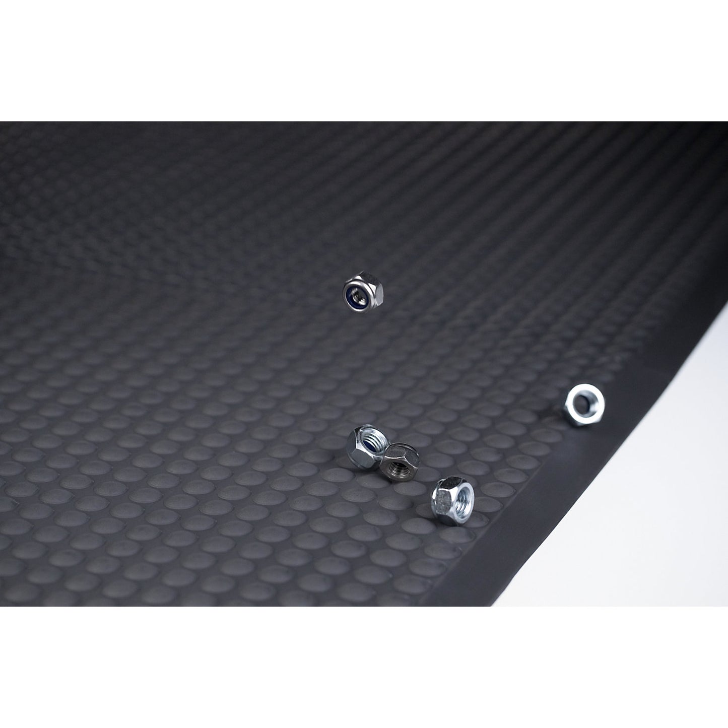 Yoga Ergo Basic workstation mat, round studs, LxW 950 x 650 mm, grey.