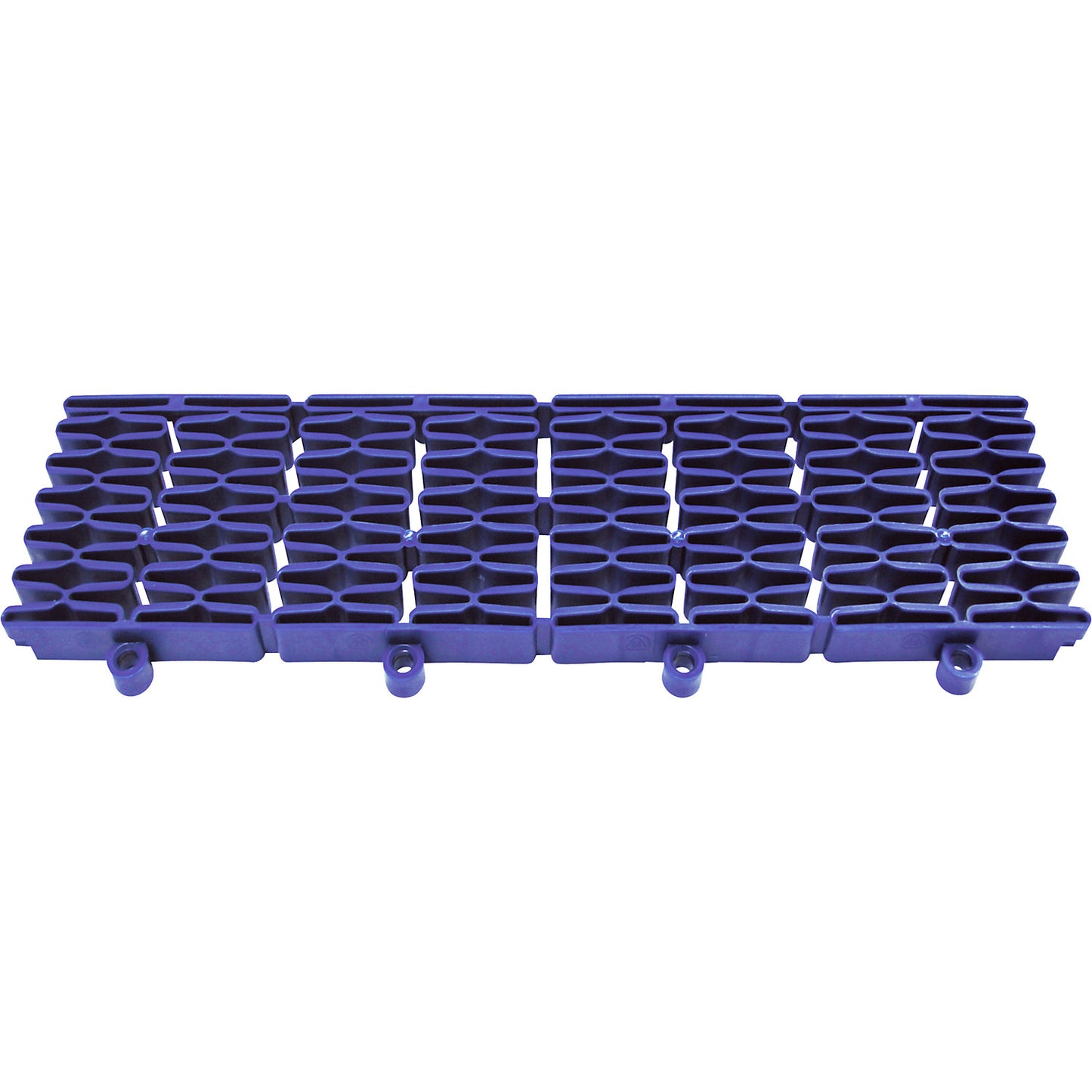 Yoga Easy Event plastic floor tile, load capacity 220 t/m², LxW 300 x 75 mm, blue, expansion tiles, pack of 5.