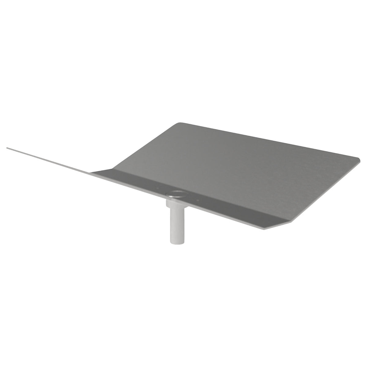 Quick-clamping carriage, stainless steel, max. load 205 kg, trolley boom.