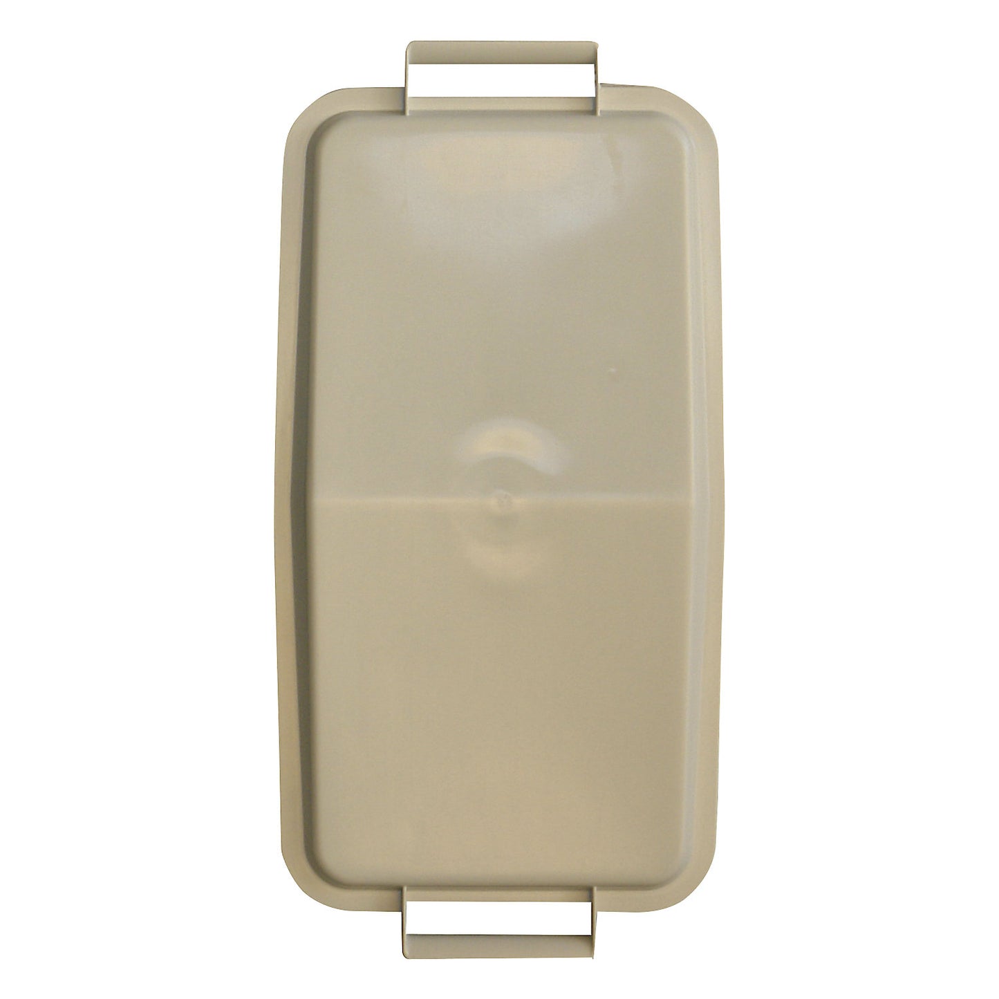 Snap-on lid, with 2 handles, for 60 l capacity, lies loosely on top, grey.