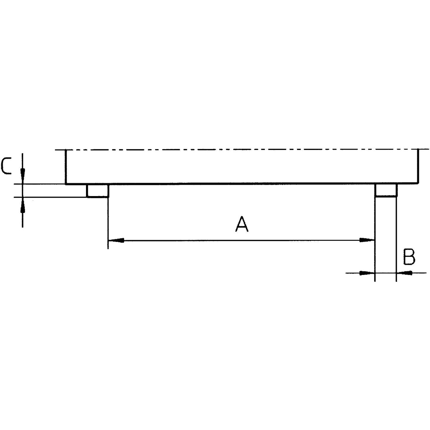 Tilting skip, narrow version, capacity 0.5 m³, max. load 2500 kg, grey RAL 7005.