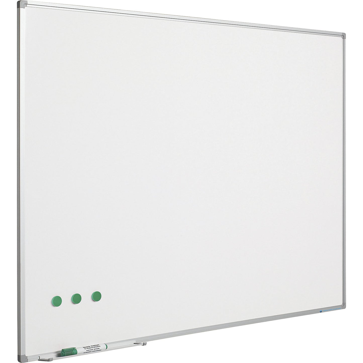Economy whiteboard, sheet steel, painted, WxH 900 x 600 mm.