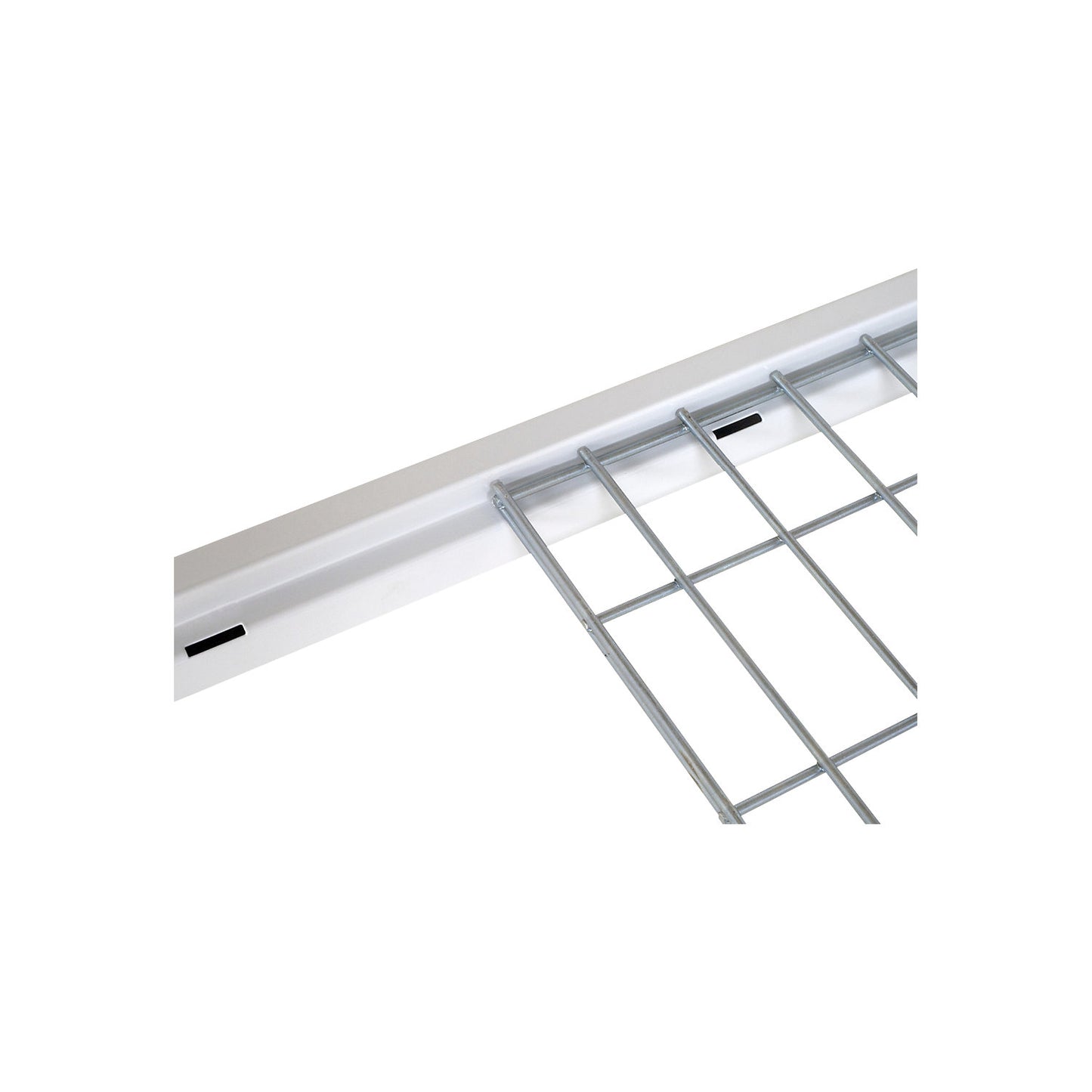Shelf level incl. support beams, mesh panel, pack of 2, WxD 2250 x 600 mm.