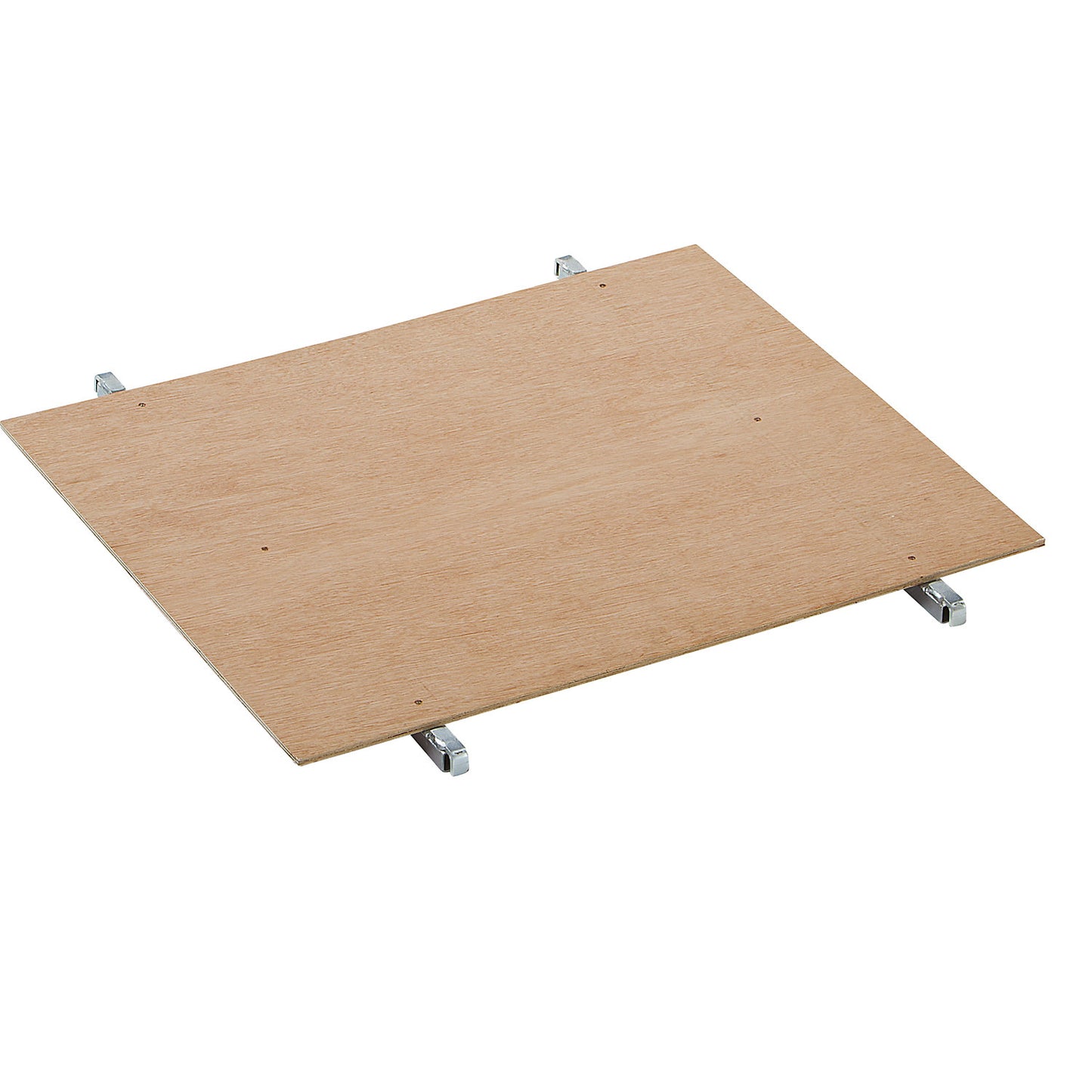 Shelf, made of plywood, insertable.