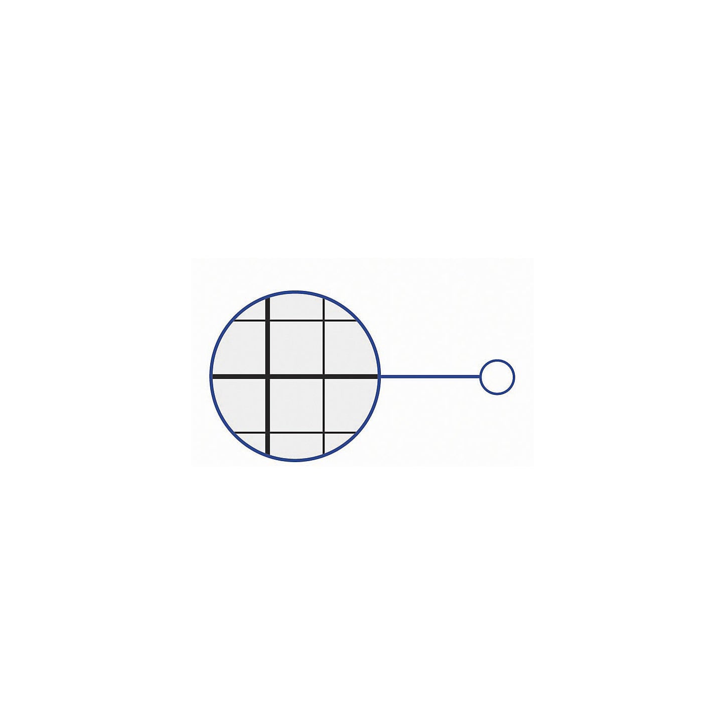 MAULstandard grid board, white, grid 10 x 10 / 50 x 50 mm, WxH 1200 x 900 mm.